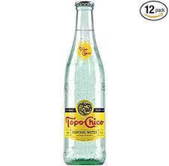 Order Topo Chico Sparkling Water food online from Fat Tomato Pizza store, Los Angeles on bringmethat.com