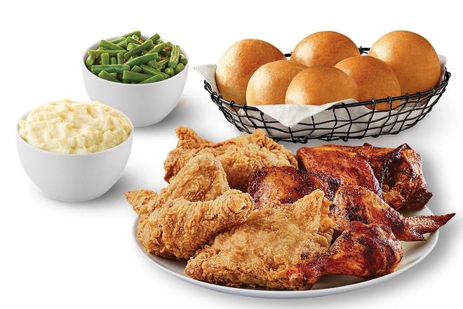 Order 12 pc mixed Chicken food online from Golden Chick store, Del Rio on bringmethat.com