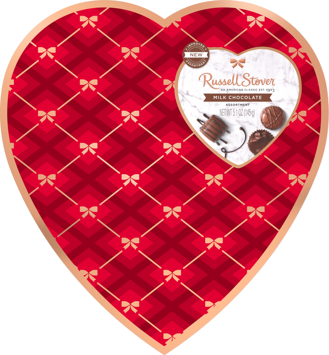 Order Russell Stover All Milk Heart Box - 5.1 oz food online from Rite Aid store, MILLER PLACE on bringmethat.com