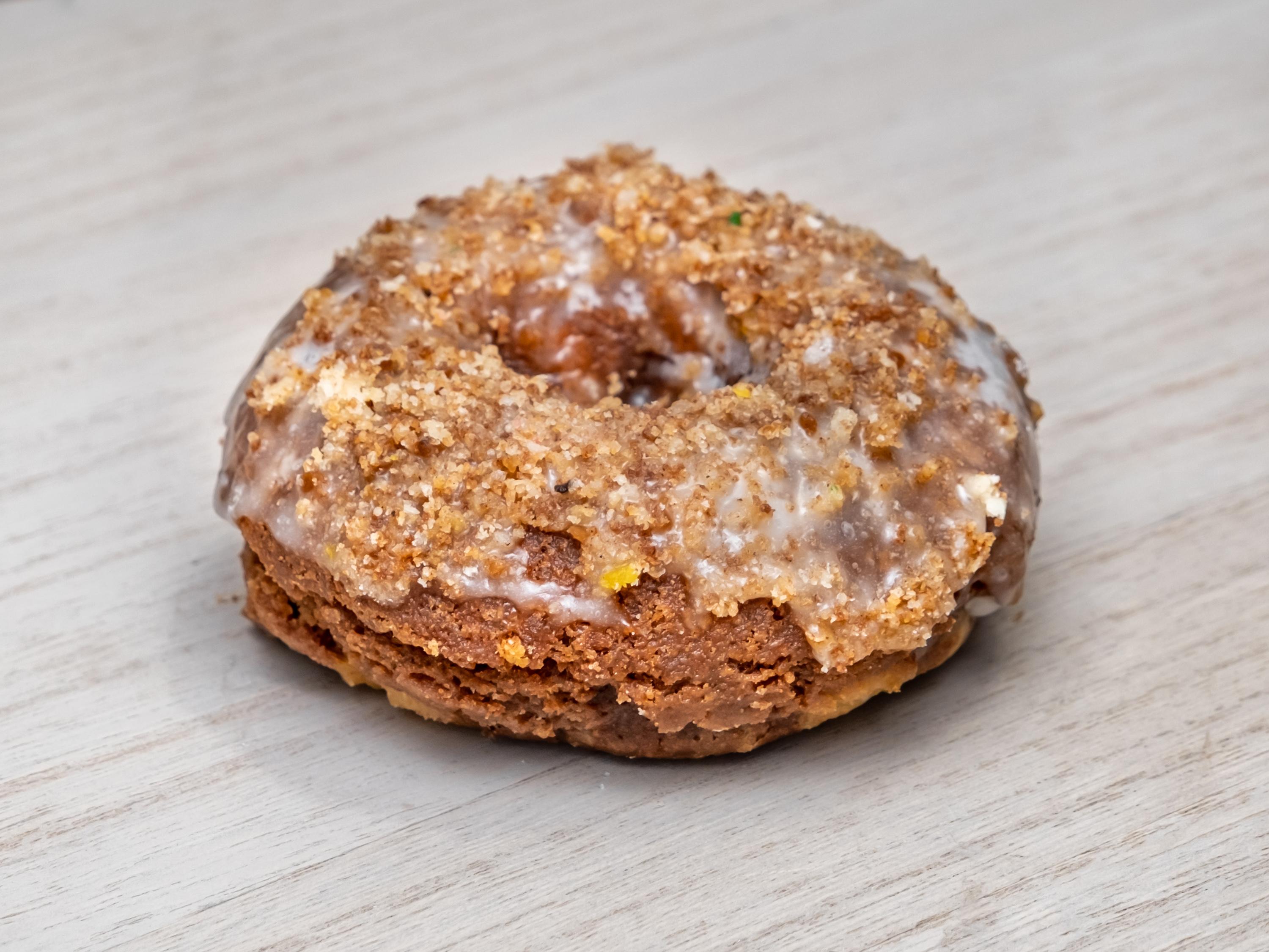 Order Cinnamon Crumb Devil's Food food online from Banning Donuts store, Banning on bringmethat.com