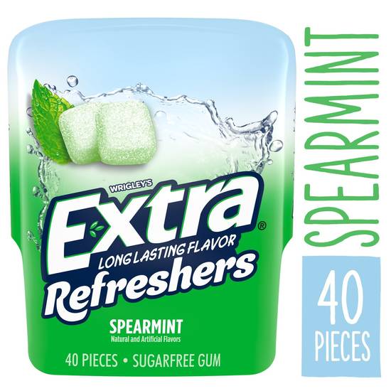 Order Extra Refreshers Spearmint Chewing Gum, 40 CT food online from Cvs store, AURORA on bringmethat.com