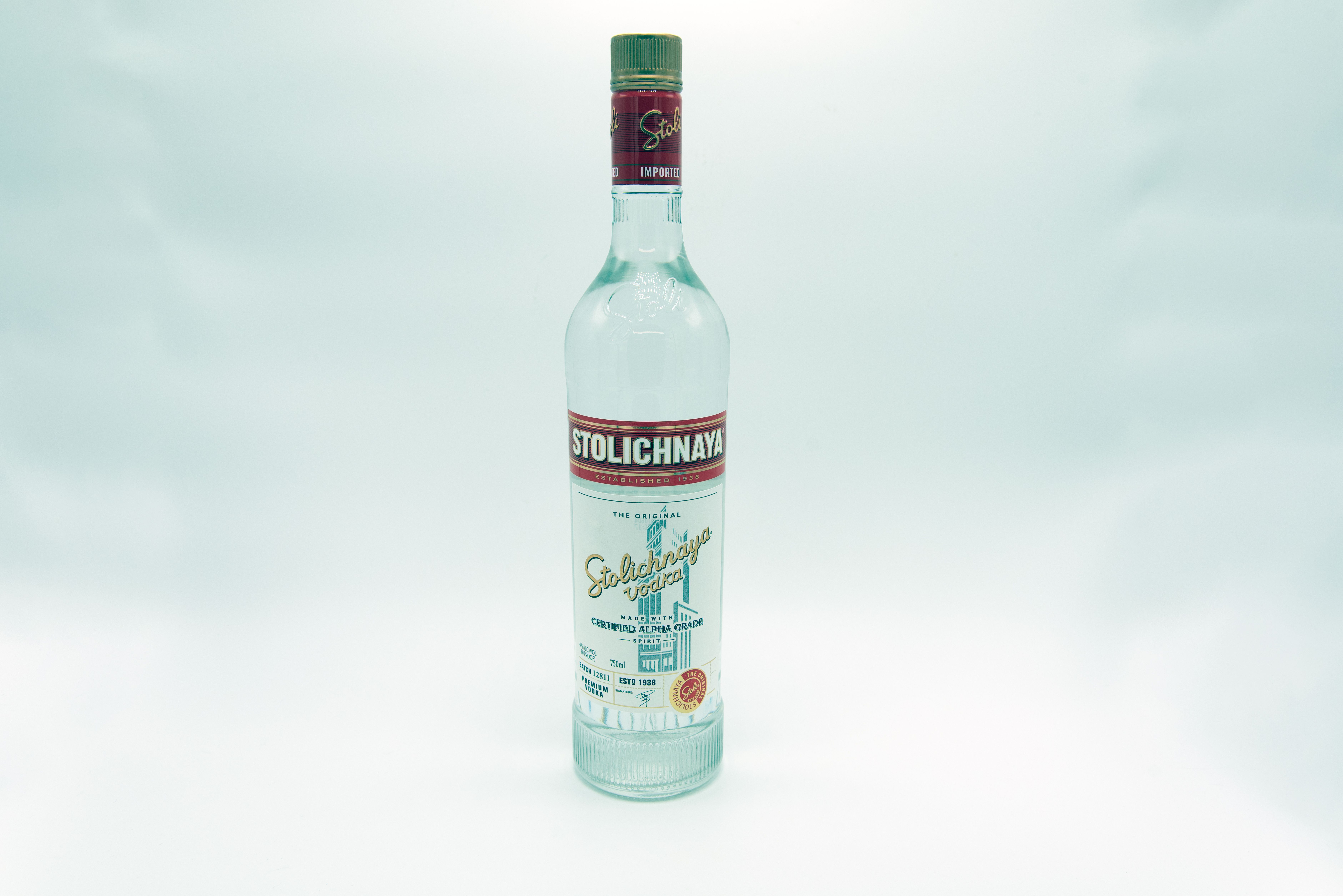 Order Stolichnaya, 750mL Vodka food online from Sandpiper Liquors store, Summerland on bringmethat.com