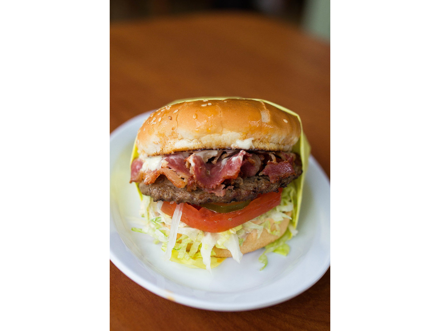 Order Pastrami Burger food online from Norm Famous Burgers store, Whittier on bringmethat.com