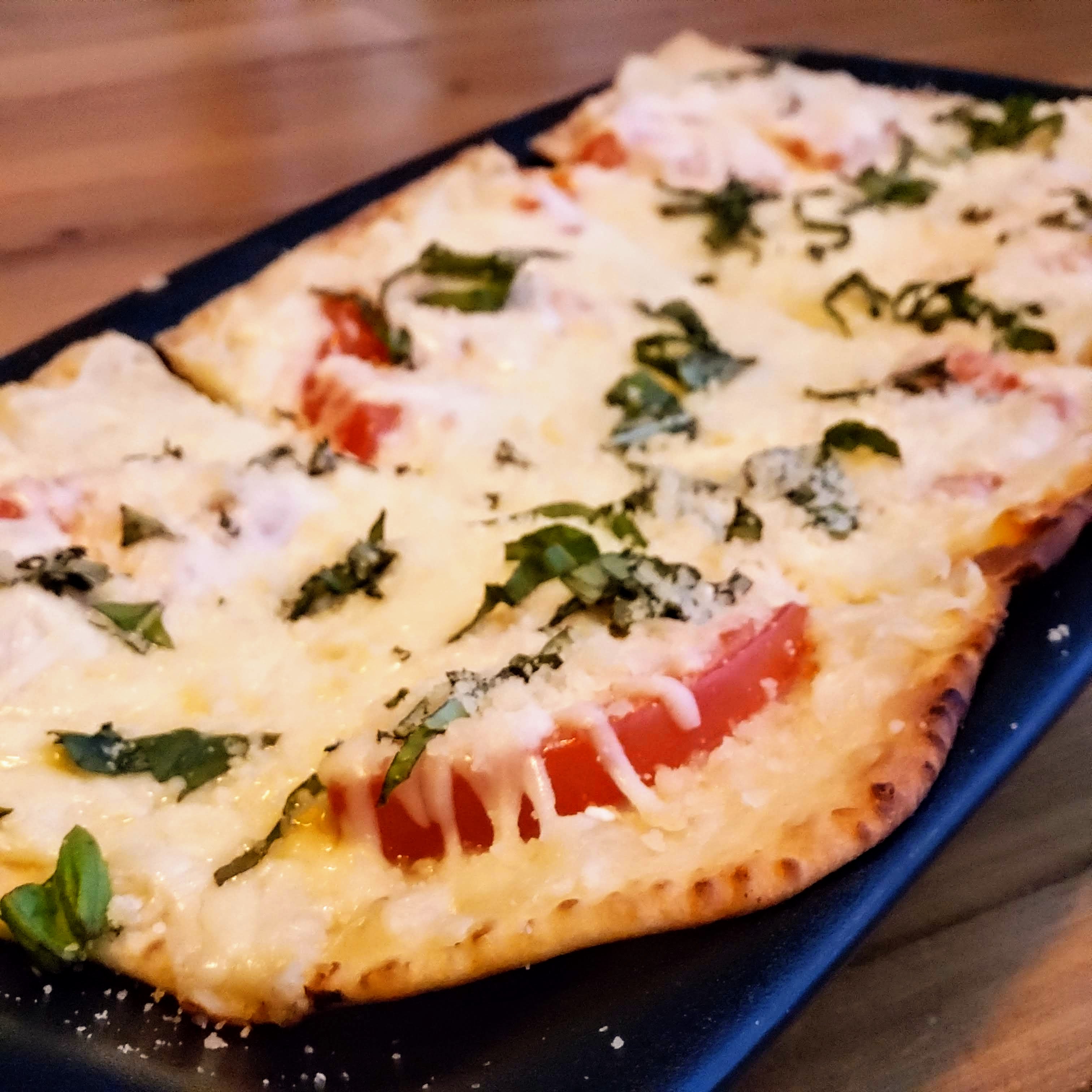 Order Margherita Flatbread food online from Green St. Grille store, Bensenville on bringmethat.com
