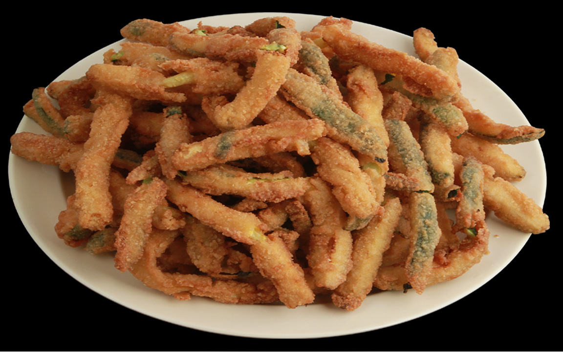Order Fried Zucchini food online from Jim's Burgers store, Long Beach on bringmethat.com