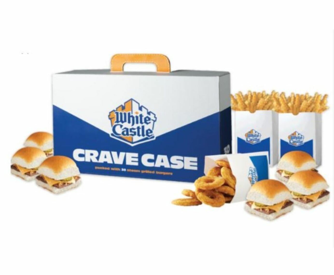 Order CRAVE FEAST MEAL food online from White Castle store, Cincinnati on bringmethat.com