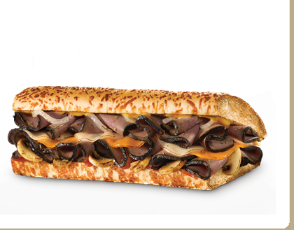 Order Black Angus Steakhouse Sub food online from Quiznos store, Lakeville on bringmethat.com