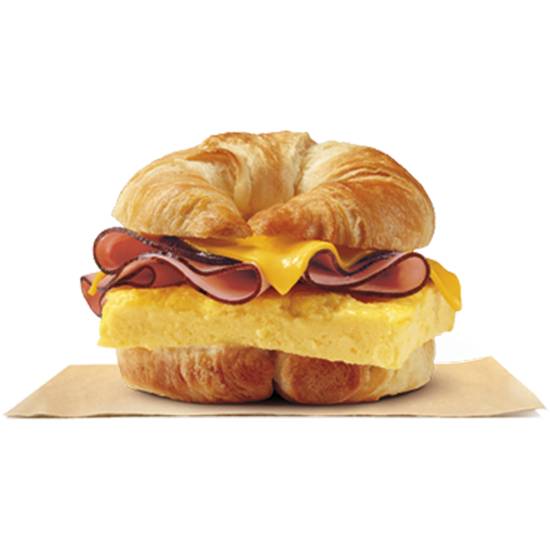 Order Ham, Egg & Cheese CROISSAN WICH® food online from Burger King store, Cary on bringmethat.com