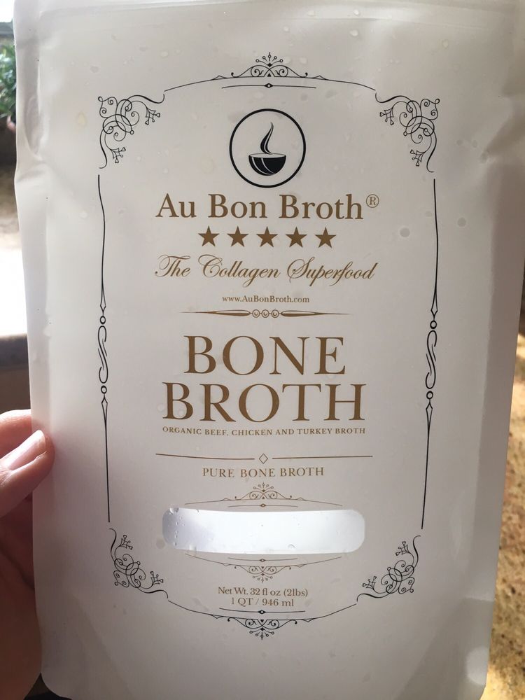 Order Pure Bone Froth - Frozen 32 Oz. Bag food online from Au Bon Broth store, San Diego on bringmethat.com