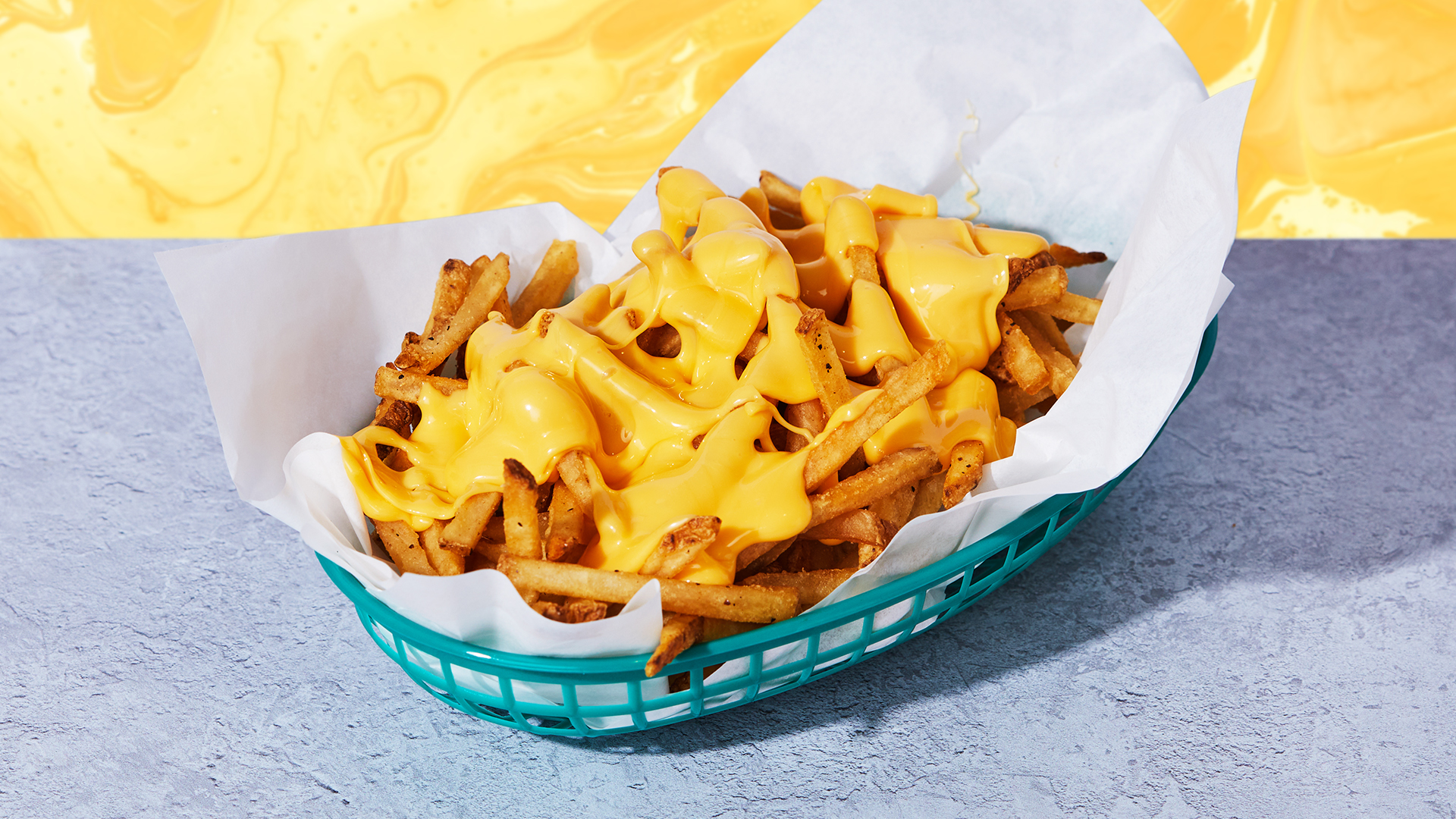 Order Cheese Fries food online from Bel Aire Diner store, Astoria on bringmethat.com