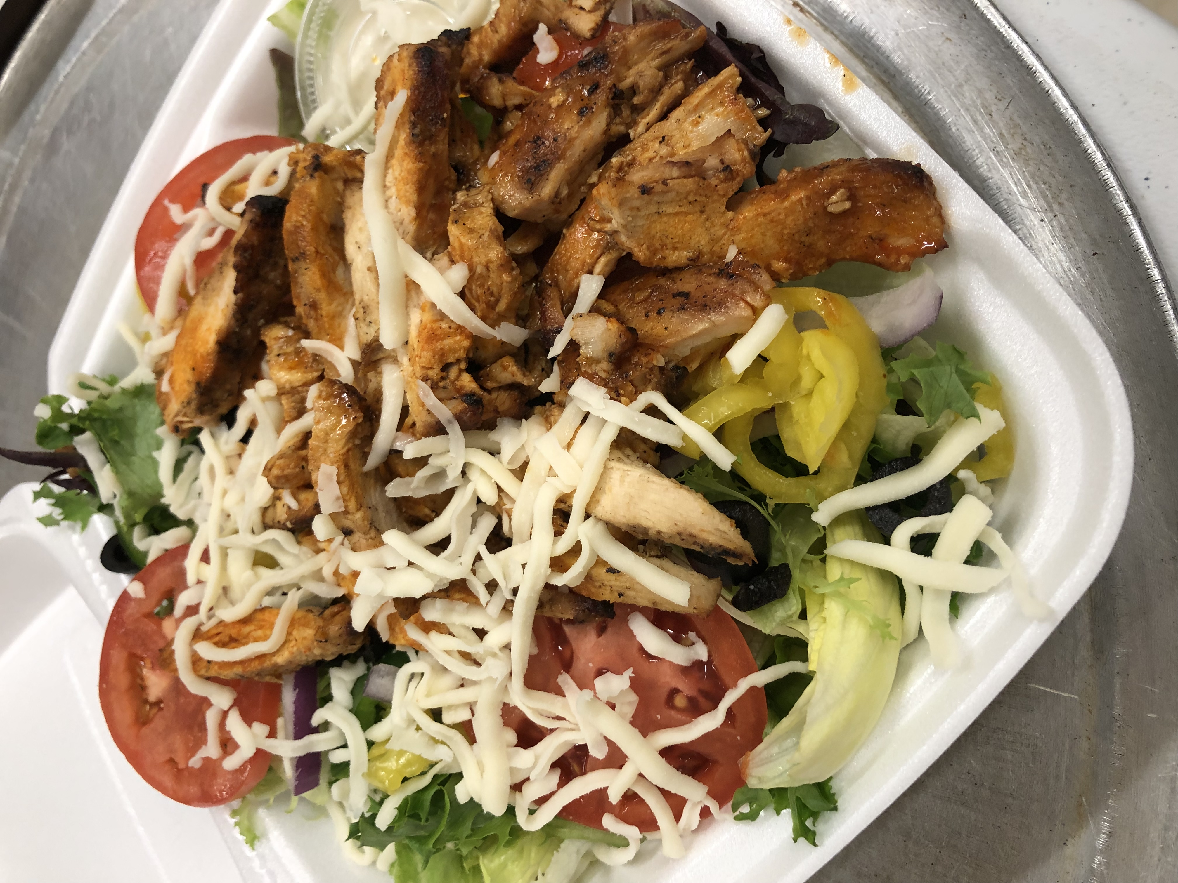 Order Buffalo Chicken Salad food online from Rhino's Pizzeria store, Webster on bringmethat.com