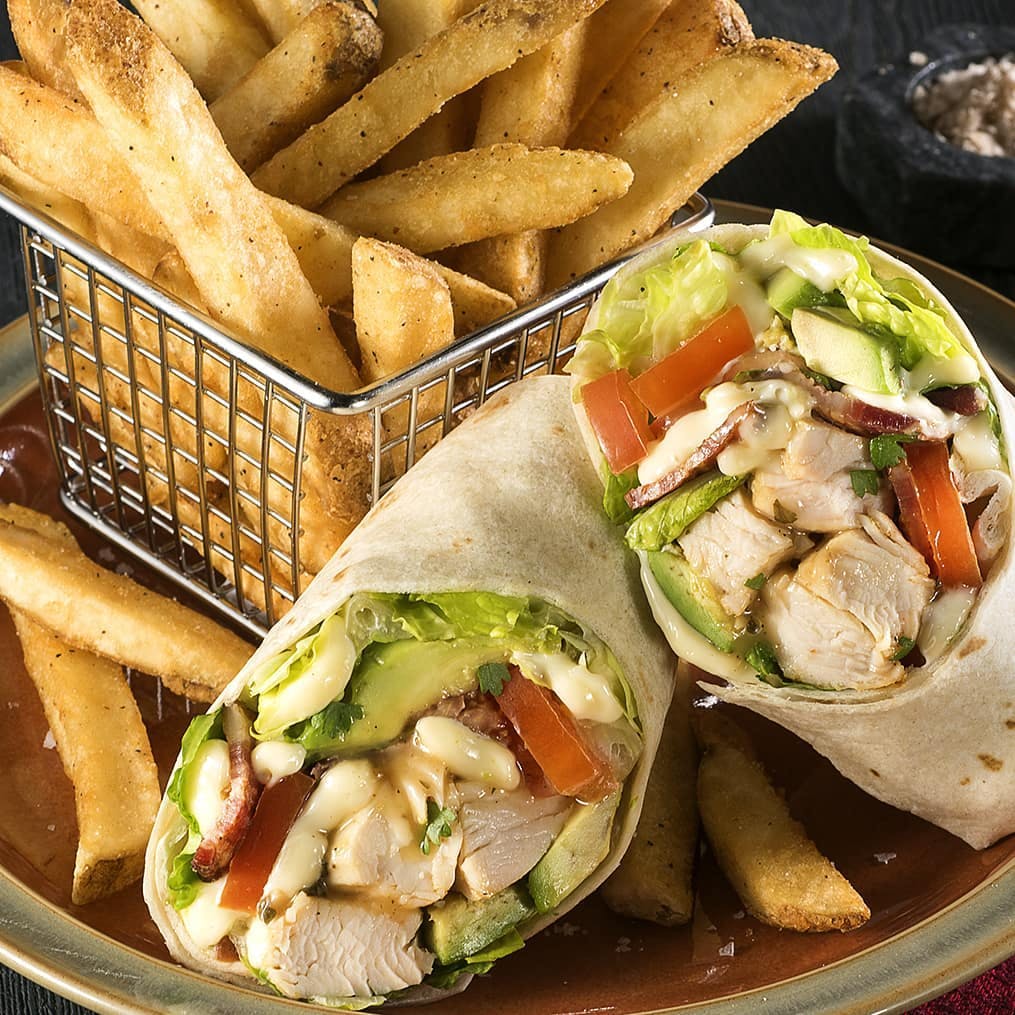 Order Chicken Caesar Wrap - Wrap food online from Select Pizza | Grill store, Cinnaminson on bringmethat.com