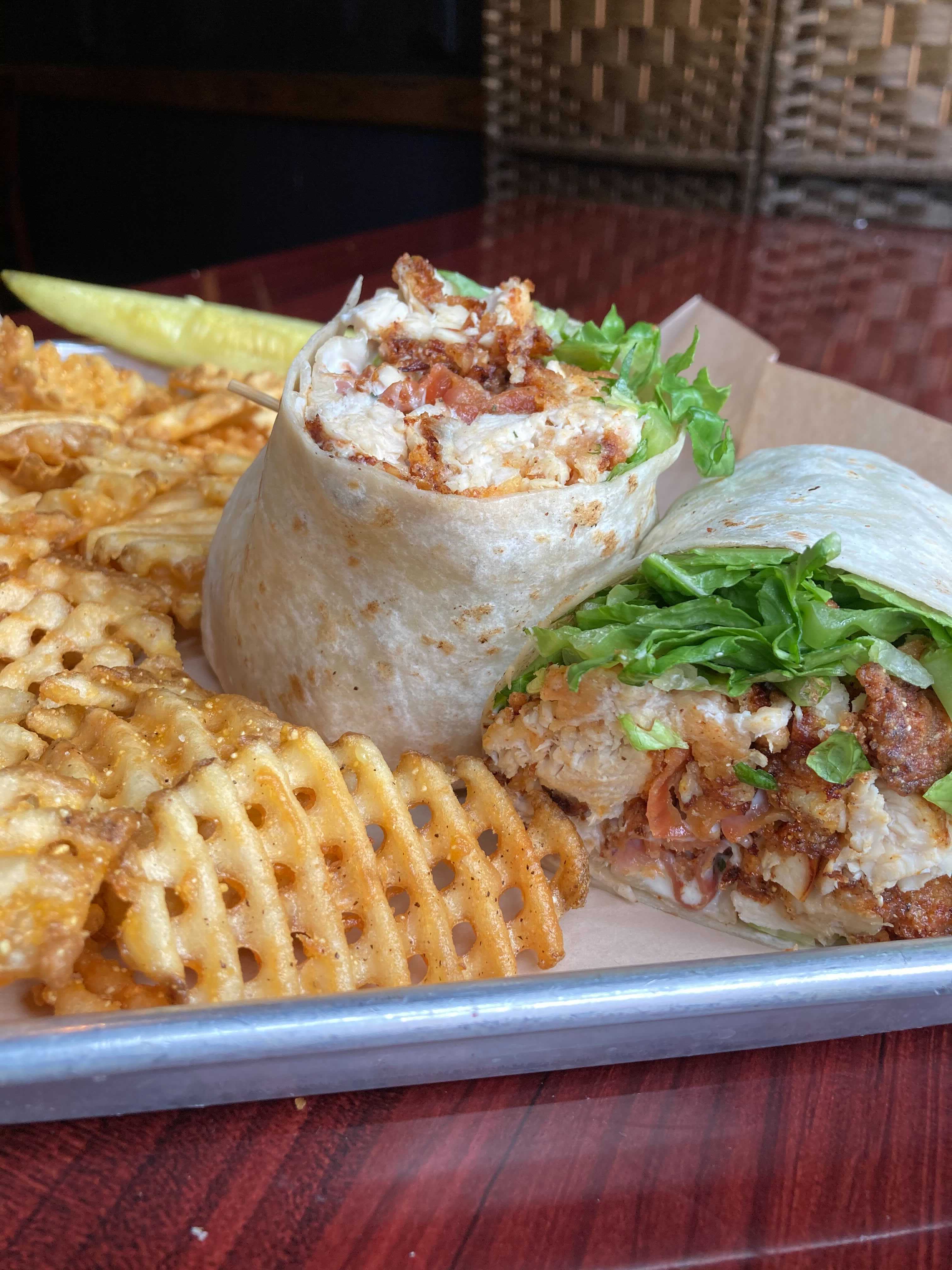 Order Chicken Bacon Ranch Wrap food online from Haymaker Public House store, Ann Arbor on bringmethat.com