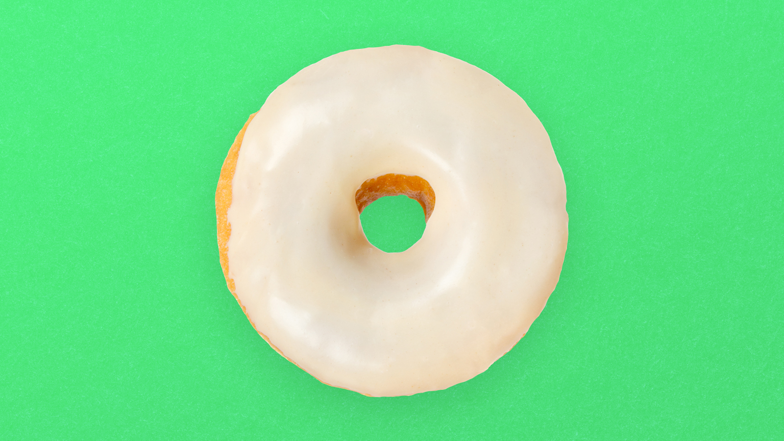 Order Vanilla Frosted Donut food online from Donut Dealer store, Chicago on bringmethat.com