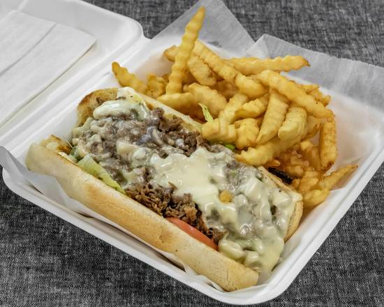 Order Philly Steak Combo food online from Cup Foods Deli & Grill store, Minneapolis on bringmethat.com