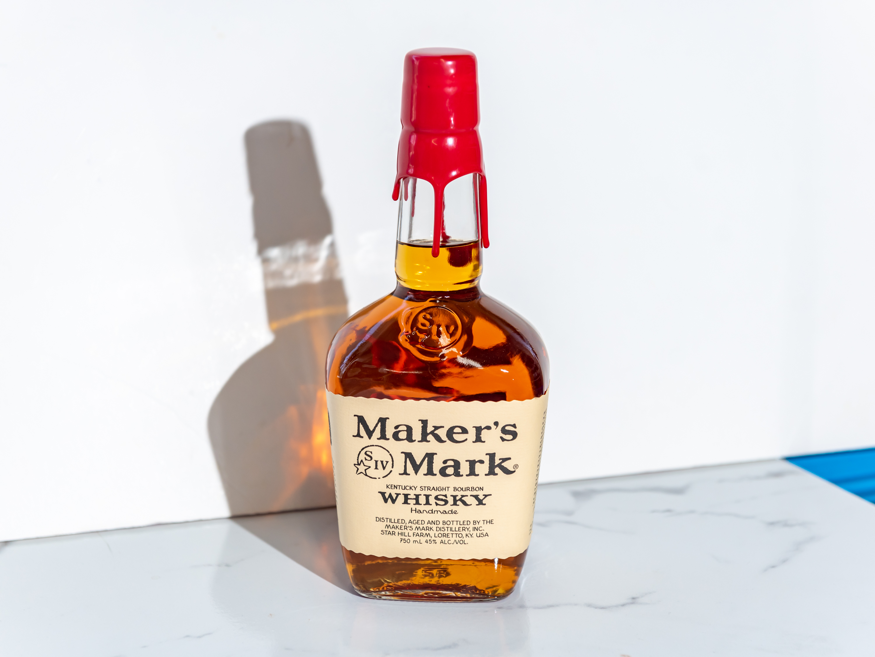 Order Maker's Mark Bourbon Whisky 750ml food online from Kopper Keg Liquor store, Los Angeles on bringmethat.com