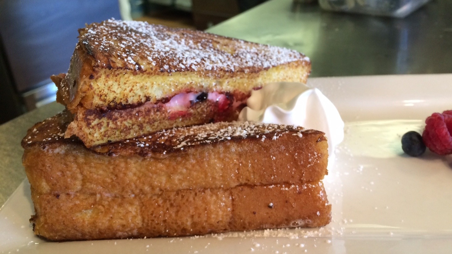 Order Triple Berry French Toast food online from Old Town Cafe store, Camarillo on bringmethat.com