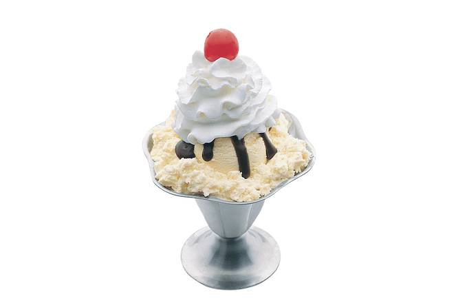 Order Kids Hot Fudge Sundae food online from Friendly's store, North Dartmouth on bringmethat.com