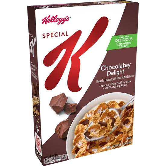 Order Kellogg's Special K Breakfast Cereal, Chocolatey Delight, Good Source of Fiber, 13.2oz food online from Cvs store, SAINT CLAIR SHORES on bringmethat.com