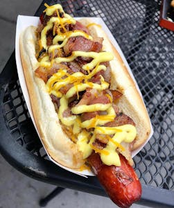 Order Buckeye food online from Buldogis Gourmet Hot Dogs store, Las Vegas on bringmethat.com