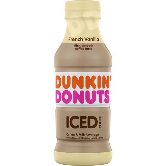 Order Dunkin' French Vanilla Iced Coffee Bottle, 13.7 OZ food online from Cvs store, GREENWICH on bringmethat.com