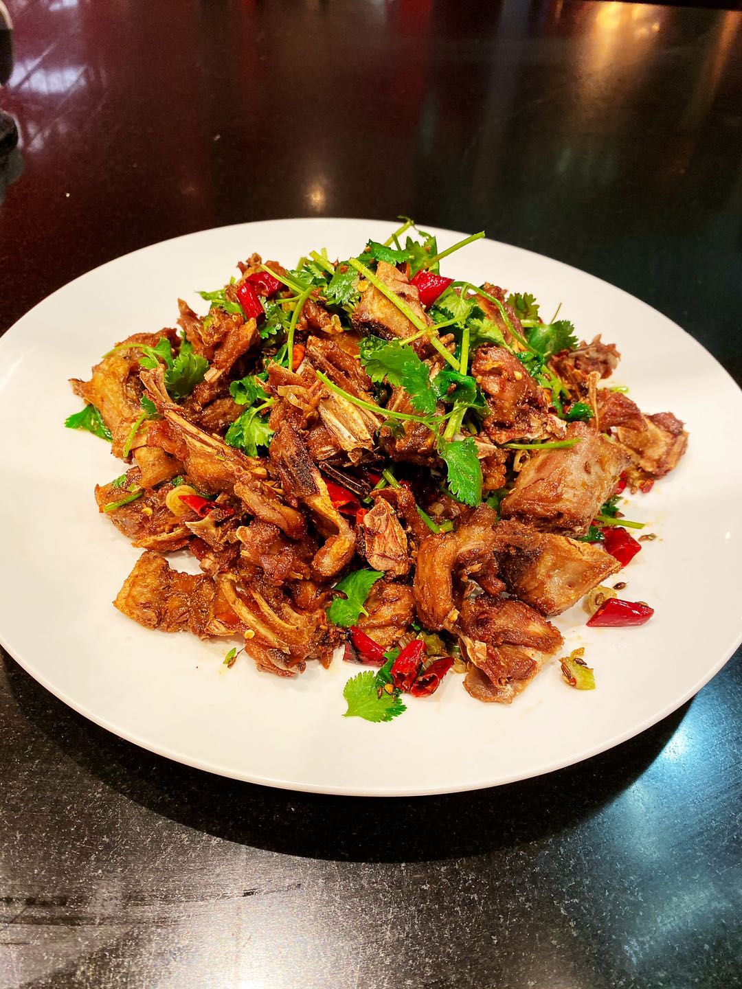 Order Duck Bone with Cumin 孜然鸭架 food online from Meizhou Dongpo store, Irvine on bringmethat.com