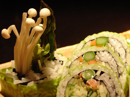 Order Green Monster Roll food online from Sushi Lounge store, Poway on bringmethat.com