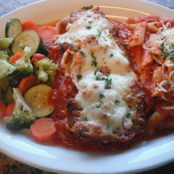 Order Eggplant Parmigiana food online from Zorbas Pizza store, Millbrae on bringmethat.com