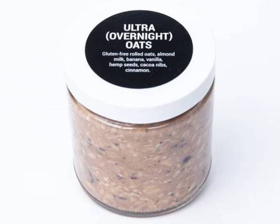 Order Ultra (Overnight) Oats food online from Whole Sol Blend Bar store, Boulder on bringmethat.com