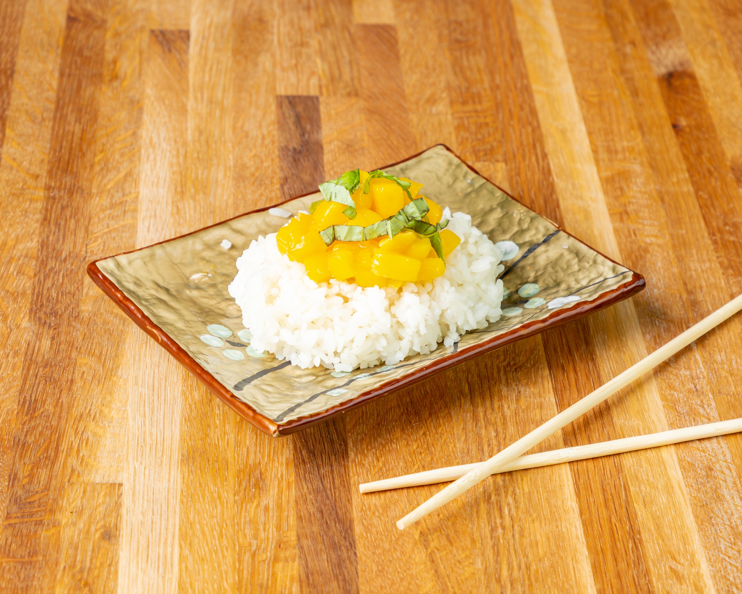 Order Coconut Rice with Mango food online from Ramen Nola store, Mandeville on bringmethat.com