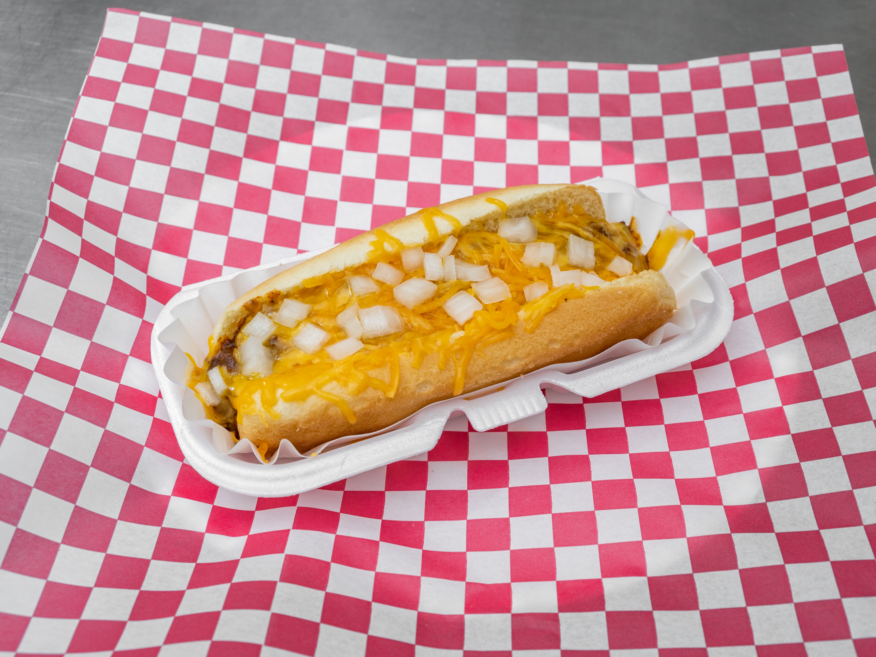 Order Chili Cheese Dog food online from Flames Grill- 1258 Eastdale Cir store, Montgomery on bringmethat.com