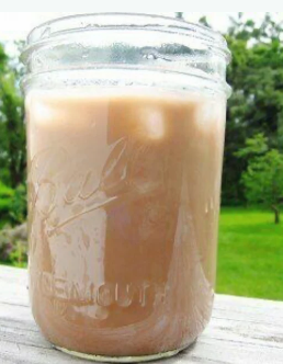 Order Mocha (Iced) food online from Lamppost Coffee store, Round Rock on bringmethat.com