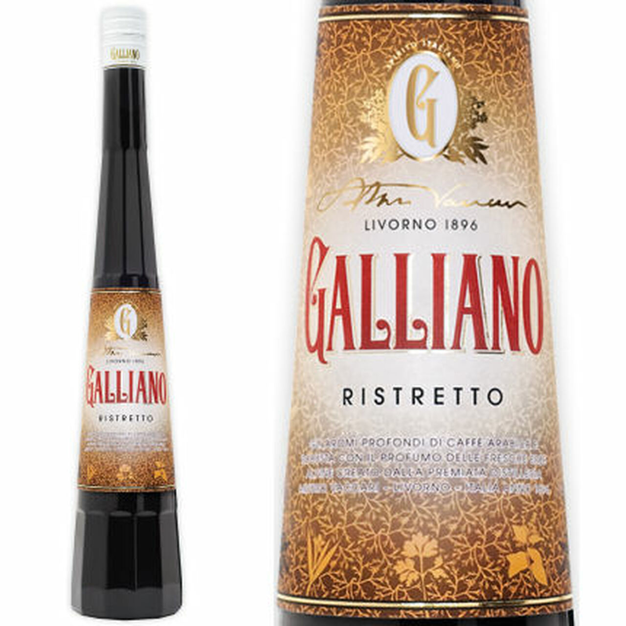 Order Galliano Ristretto Espresso Italian Liqueur 375 ml. food online from Village Wine & Spirits store, Ventura on bringmethat.com