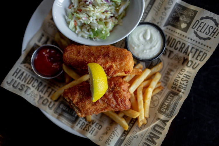 Order Fish and Chips - Salmon food online from Smokin Fins store, Chandler on bringmethat.com