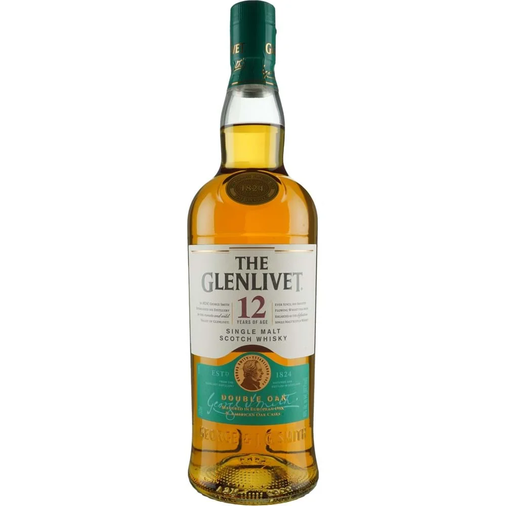 Order The Glenlivet 12 Year Old scotch 750 ml.  food online from Mirage Wine & Liquor store, Palm Springs on bringmethat.com