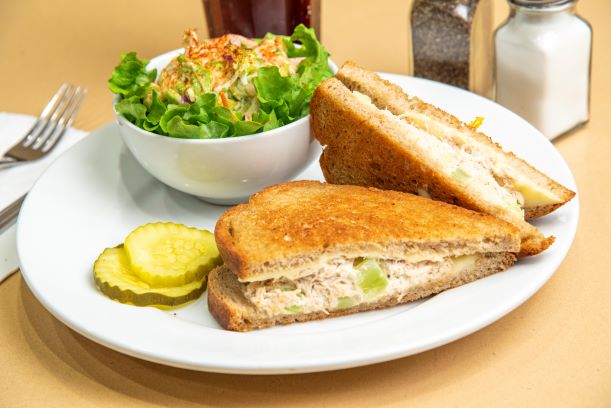 Order Grilled Cheese with Tuna Salad food online from Newport Creamery #6 store, Barrington on bringmethat.com