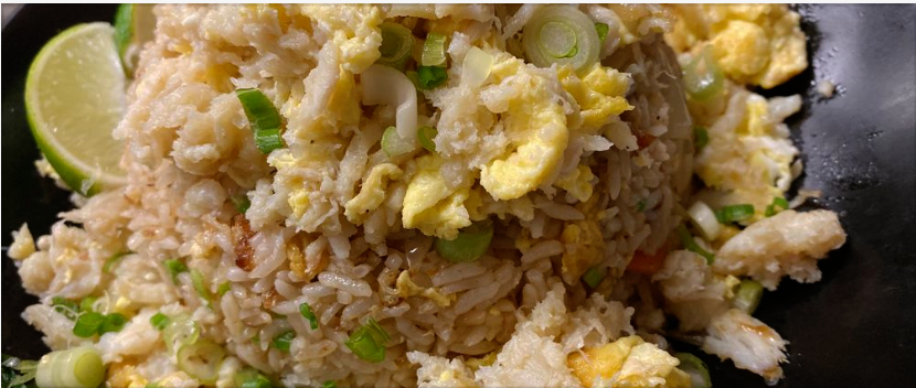 Order Crab meat fried rice food online from Ez Thai Restaurant store, Prince Frederick on bringmethat.com