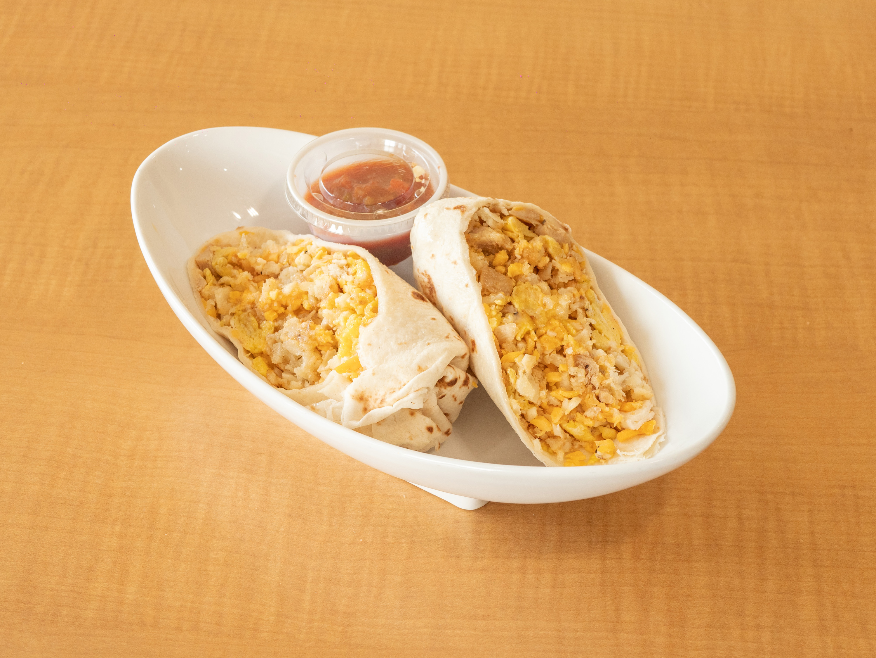 Order Chicken Burrito food online from Sara Donuts store, Euless on bringmethat.com