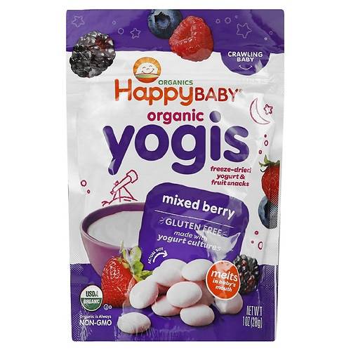 Order Happy Baby Freeze Dried Yogurt Mixed Berry Mixed Berry - 1.0 oz food online from Walgreens store, Dublin on bringmethat.com