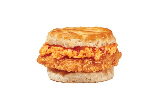 Order PIMENTO CHEESE CHIK® BISCUIT food online from Krystal store, Commerce on bringmethat.com