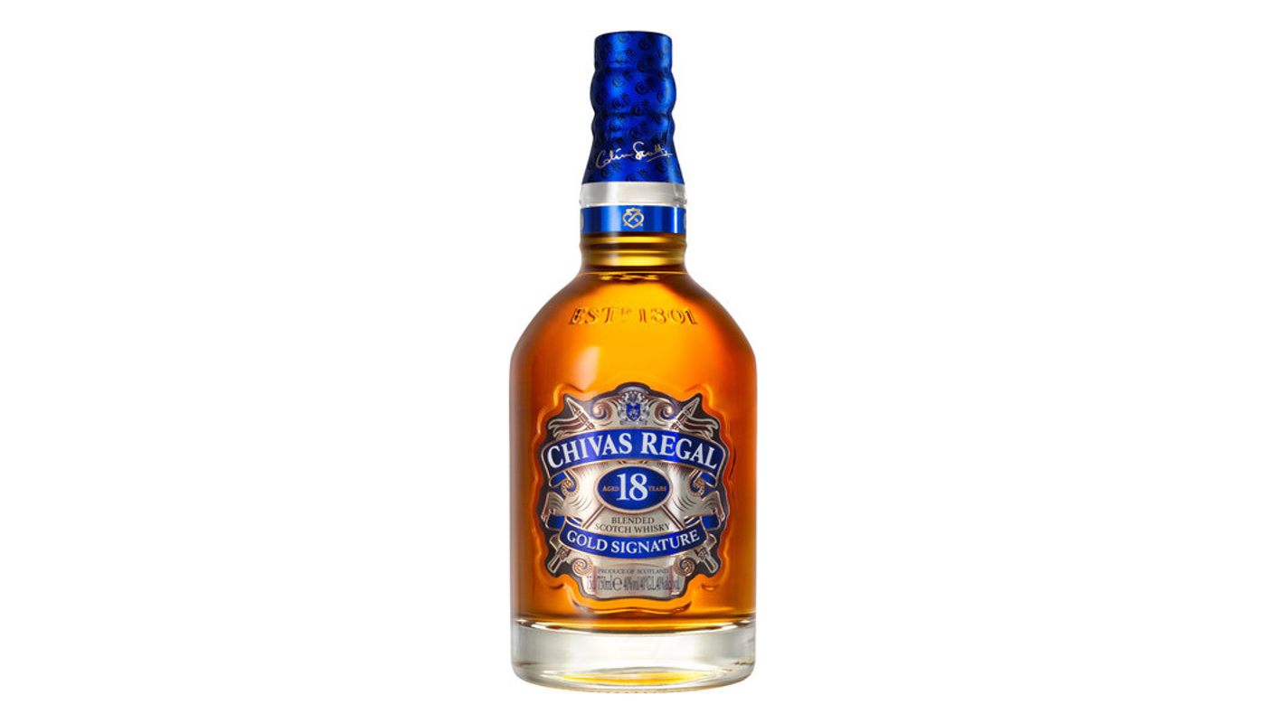 Order Chivas Regal Premium Blended Scotch Whisky 18 Year 750mL food online from Orcutt Liquor & Deli store, Orcutt on bringmethat.com