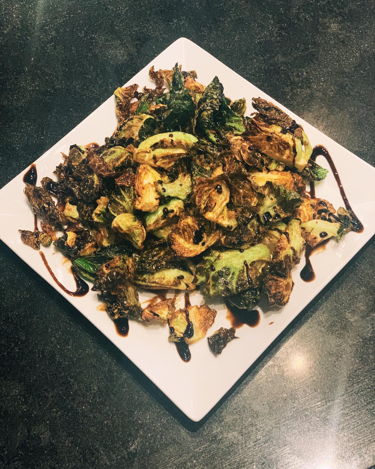 Order Brussel Sprouts food online from 2 Penguins Tap And Grill store, Centennial on bringmethat.com