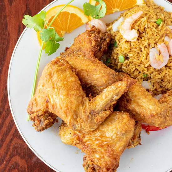 Order Fried Wings (6 pcs) food online from New China Express store, Westerville on bringmethat.com