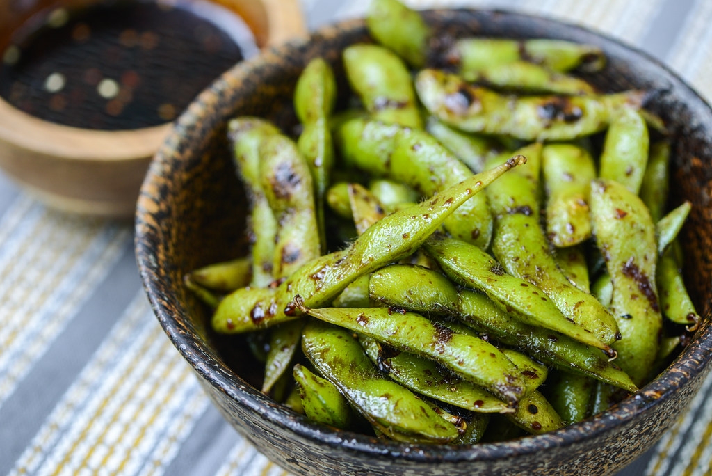 Order EDAMAME food online from District One Kitchen & Bar store, Las Vegas on bringmethat.com