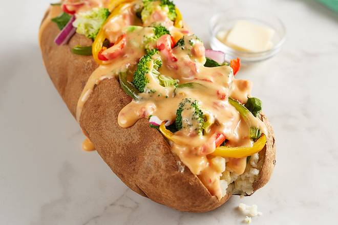 Order Veggie Spud food online from Mcalister's Deli store, Fairview Heights on bringmethat.com