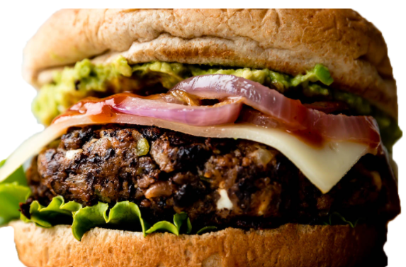 Order Meatless Black Bean Burger food online from Solo Burgers&Wings store, Dallas on bringmethat.com
