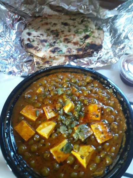 Order 13. Matar Paneer food online from India's tandoori store, Manhattan Beach on bringmethat.com