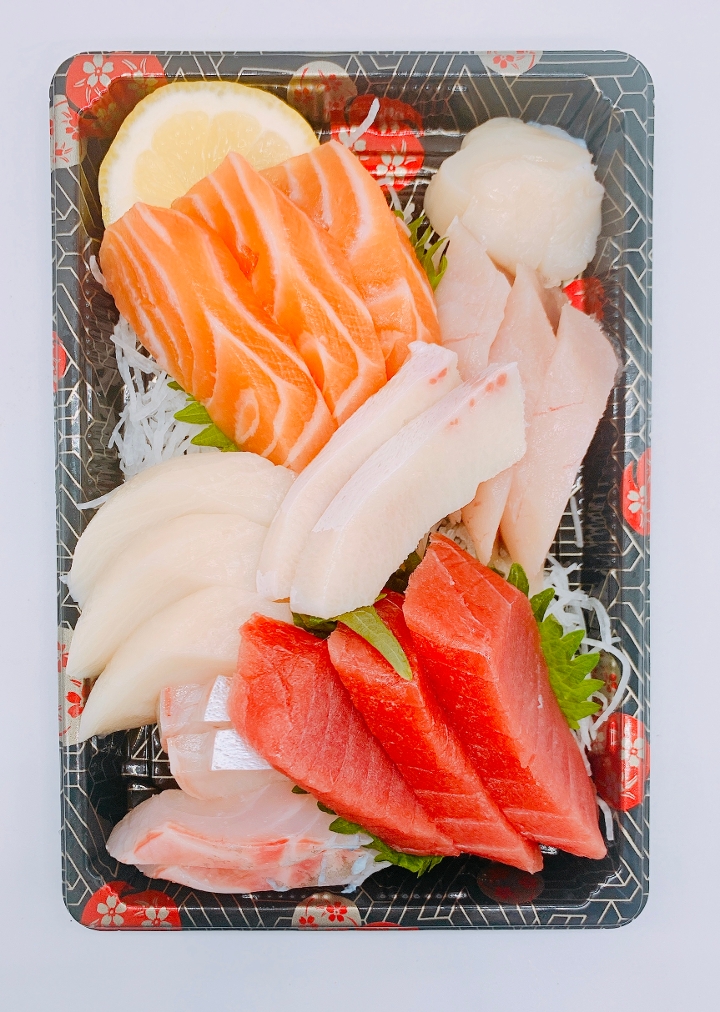 Order Assorted Sashimi S food online from Sushi Plus store, Redwood City on bringmethat.com