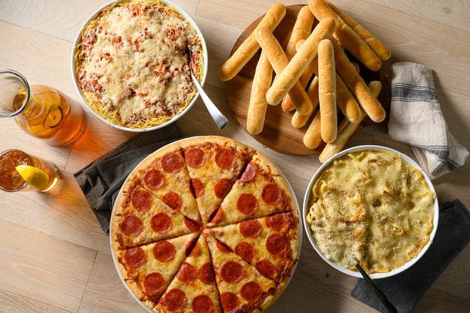 Order Baked Super Family Meal food online from Fazolis store, Indianapolis on bringmethat.com