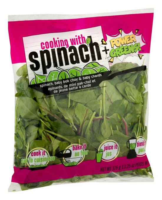 Order Power Greens · Spinach (13.3 oz) food online from Safeway store, Napa on bringmethat.com